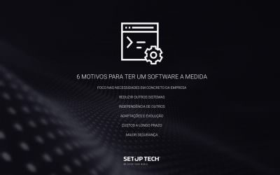 6 razões para desenvolver um Software personalizado para o seu negócio